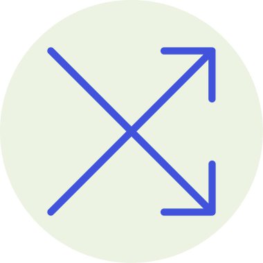 Ok. Web simgesi basit illüstrasyon