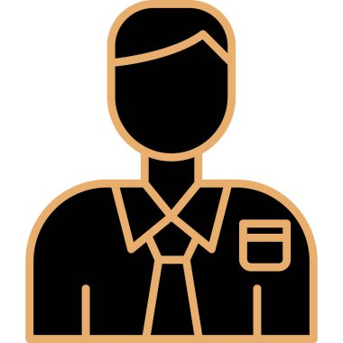 Avatar simgesi, vektör illüstrasyonu