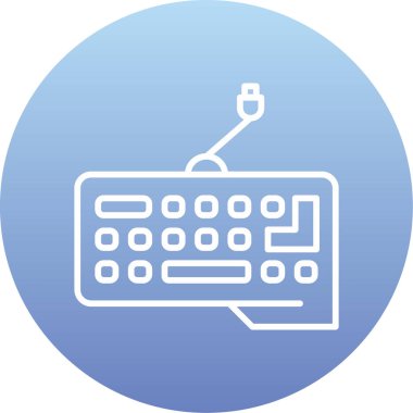 Modern simgenin vektör illüstrasyonu