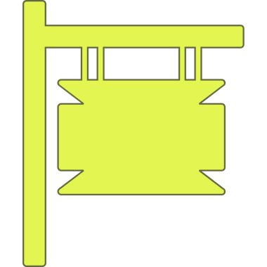 Modern b 'nin vektör illüstrasyonu eksik simgesi