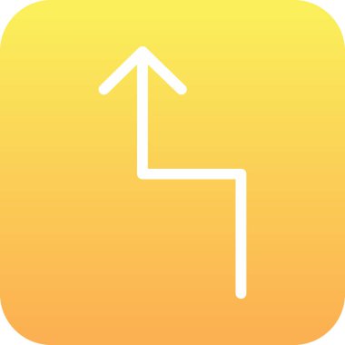 ok simgesi, vektör illüstrasyonu