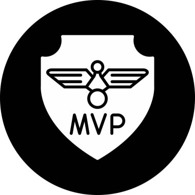 Beyaz arkaplanda izole edilmiş moda düz stil rozet simgesi.