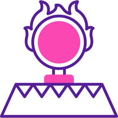 Cadılar Bayramı web simgesi basit tasarım