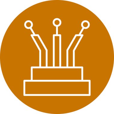 Modern b 'nin vektör illüstrasyonu eksik simgesi