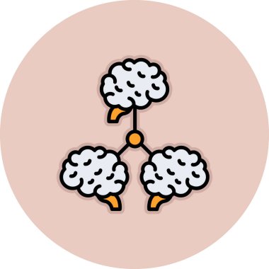 Çizgi film ağacının vektör çizimi