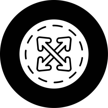 Seo simgesinin vektör illüstrasyonu