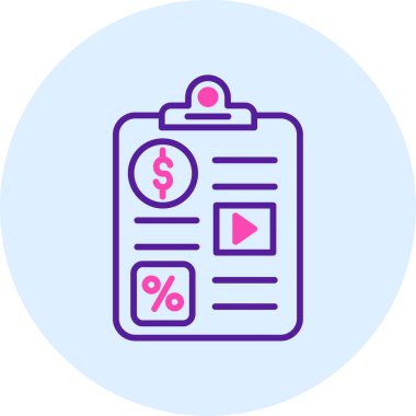 İndirim. Web simgesi vektör illüstrasyonu