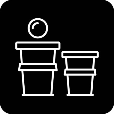 kahve fincanı simgesi, vektör illüstrasyonu