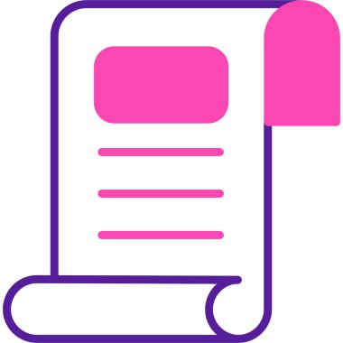 Pano. Web simgesi basit illüstrasyon