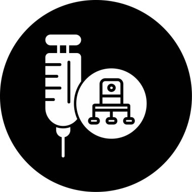 Benzersiz kan basıncı vektör simgesi