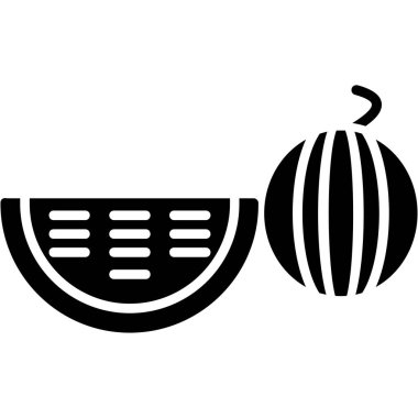 Siyah ve beyaz çizgi simgesinin vektör çizimi