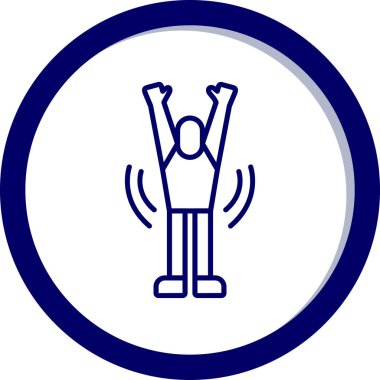 Haçı olan bir kadının vektör çizimi