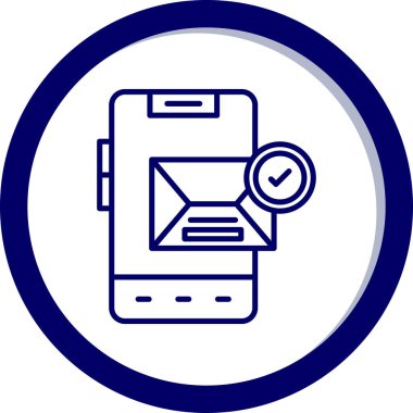 Cep telefonu. Basit resimleme