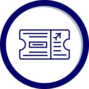 Belge simgesinin vektör illüstrasyonu