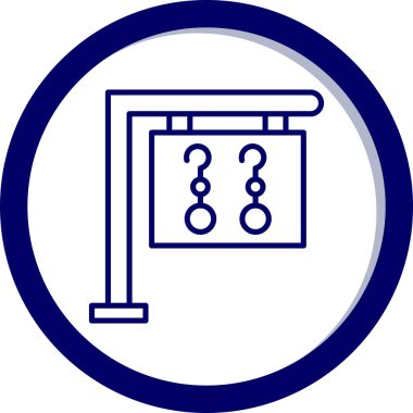 Modern b 'nin vektör illüstrasyonu eksik simgesi