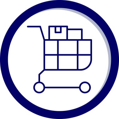 Moda tarzında izole edilmiş arkaplan simgesi