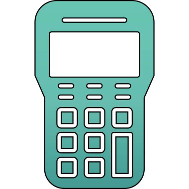 Hesap makinesinin vektör çizimi, hesap makinesi