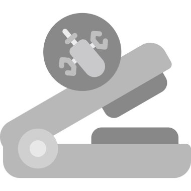 Modern b 'nin vektör illüstrasyonu eksik simgesi