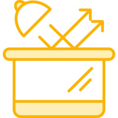 Bir karikatür yemeğinin vektör çizimi