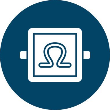 Modern simgenin vektör illüstrasyonu