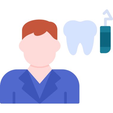 diş sağlığı ve diş simgesi