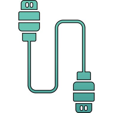kablo vektör illüstrasyonu