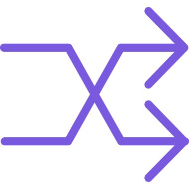 ok simgesi, vektör illüstrasyonu