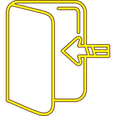 Çizgi film okunun vektör çizimi