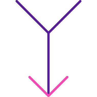 Modern b 'nin vektör illüstrasyonunda müziğin eksik simgesi