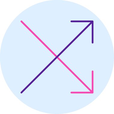 ok simgesinin vektör illüstrasyonu