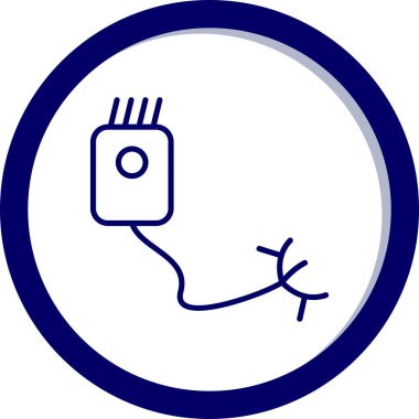 kablo simge vektör çizim