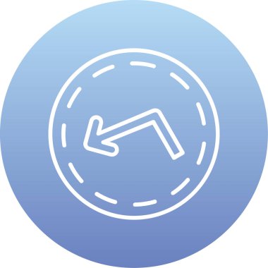 ok simgesi vektör illüstrasyonu