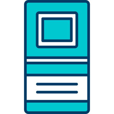 Vektör Mobil simge illüstrasyonu