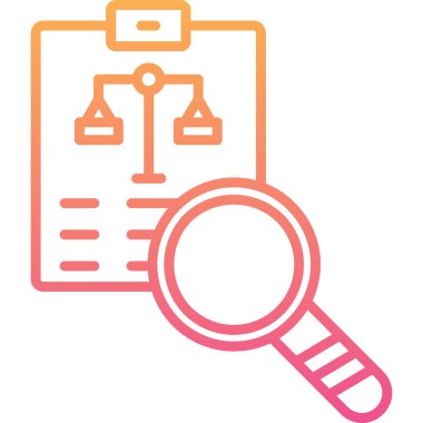 Modern simgenin vektör illüstrasyonu