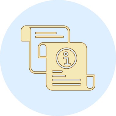 Dosya. Web simgesi basit illüstrasyon