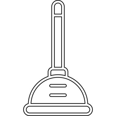 Elektrik süpürgesi simgesi, taslak biçimi