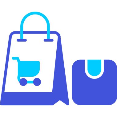 Alışveriş çantası. Basit tasarım