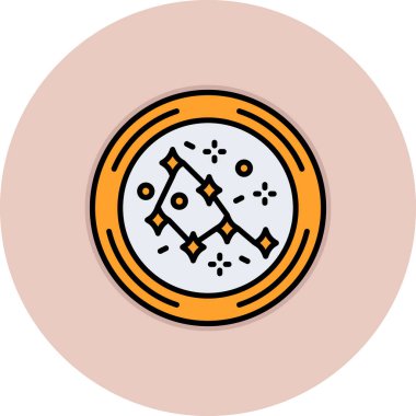 Bir sikkevektör illüstrasyon