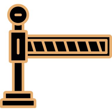 Bir trenin vektör illüstrasyonu