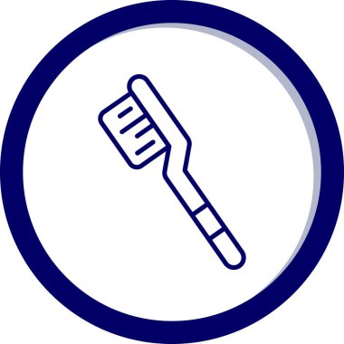 fırça. Web simgesi basit illüstrasyon