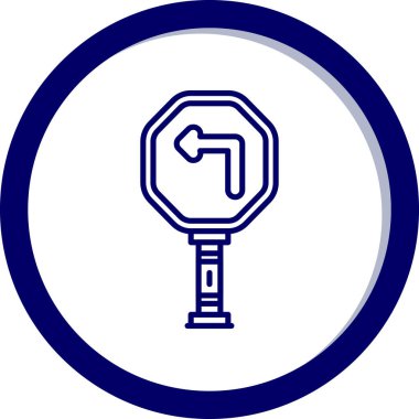 Modern oto tamir simgesinin vektör illüstrasyonu