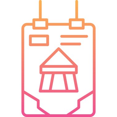 benzin istasyonu simgesi, vektör illüstrasyon tasarımı