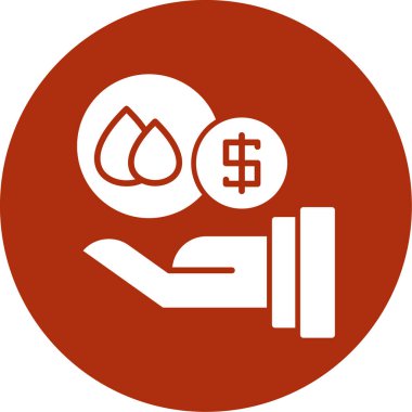 para simgesi vektör illüstrasyonu