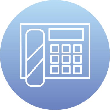 Hesap makinesi. Web simgesi basit tasarım