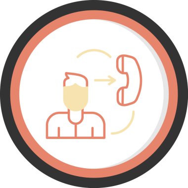 Çağrı merkezi. Basit resimleme