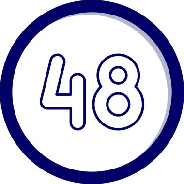 4 numara 3 vektör tasarım ögesi