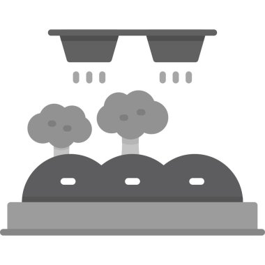 bitki simgesi, vektör illüstrasyonu