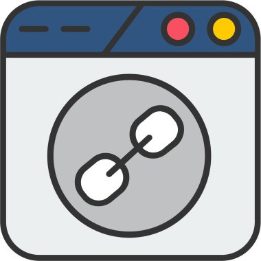 kamera simgesi vektör illüstrasyonu