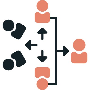 şebeke. Web simgesi basit illüstrasyon