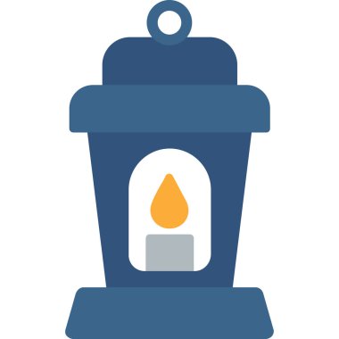 Mum simgesi vektör illüstrasyonu